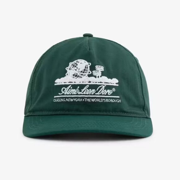 AIME LEON DORE unisphere SnapBack hat cap in green